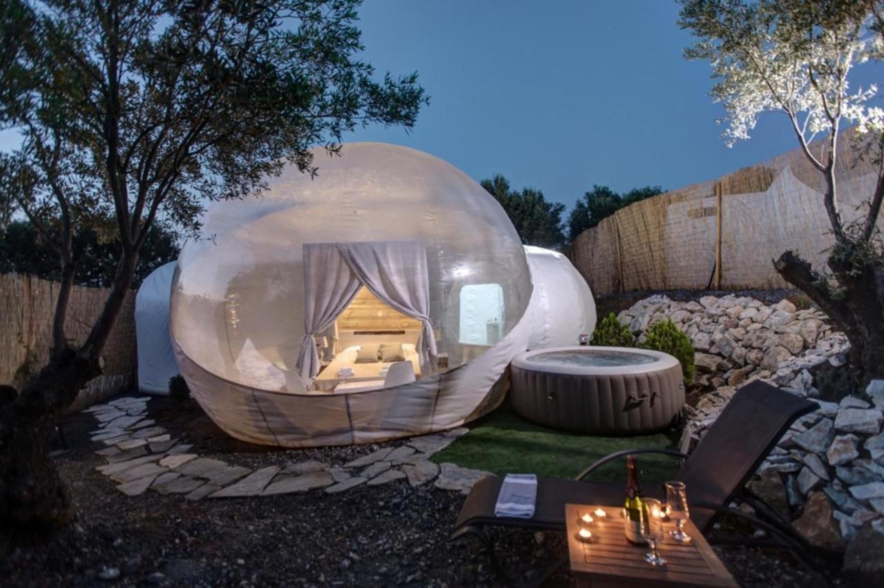 ホテル Bubble Tent ネア・ムダニア エクステリア 写真