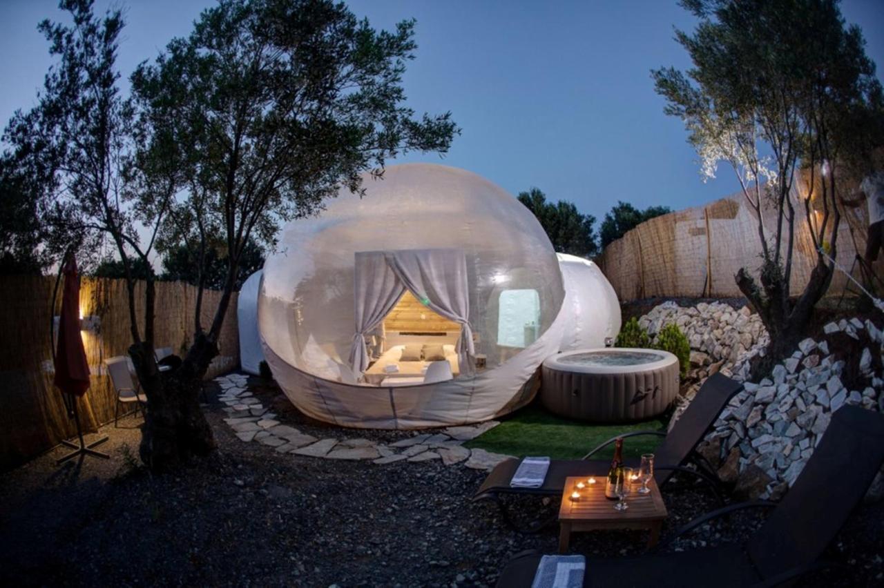 ホテル Bubble Tent ネア・ムダニア エクステリア 写真
