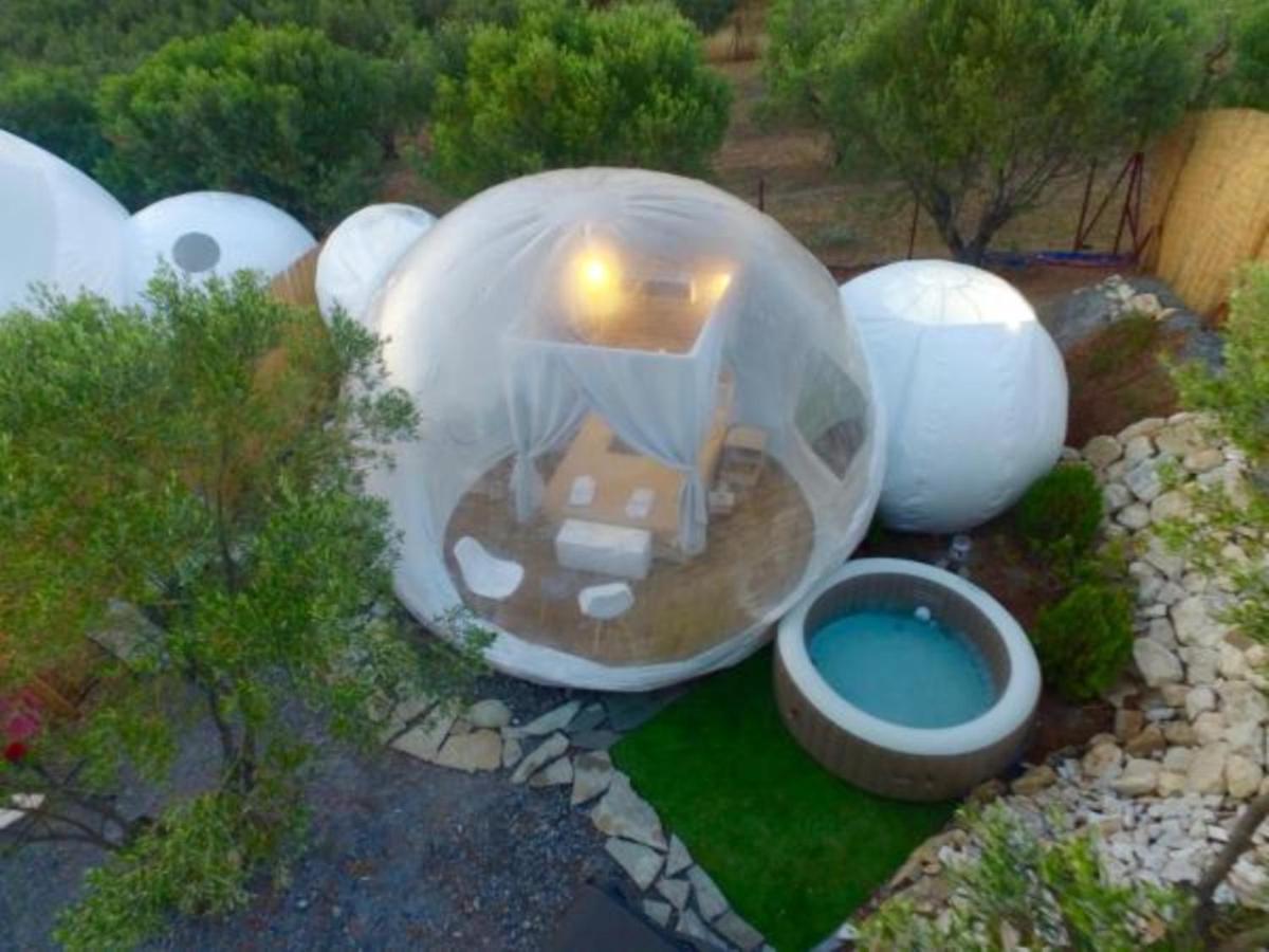 ホテル Bubble Tent ネア・ムダニア エクステリア 写真
