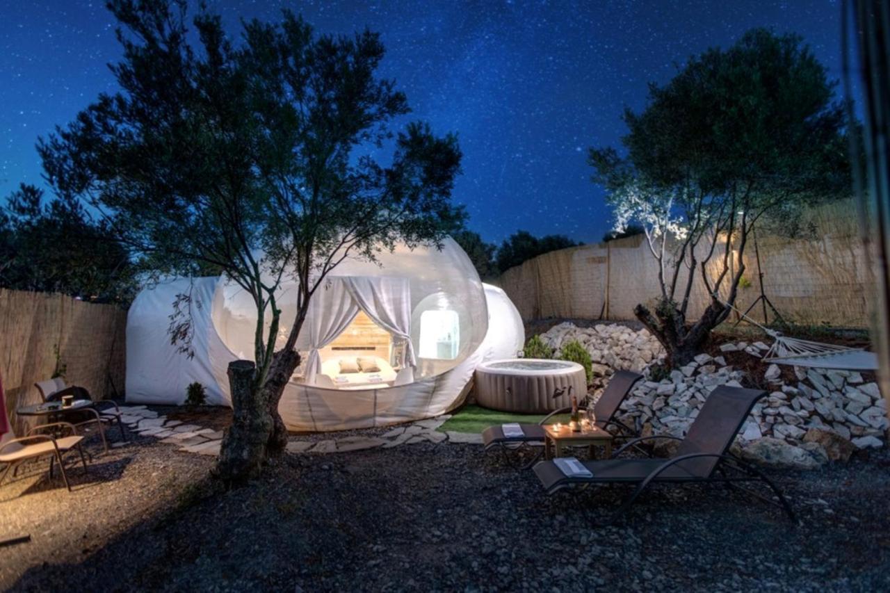 ホテル Bubble Tent ネア・ムダニア エクステリア 写真