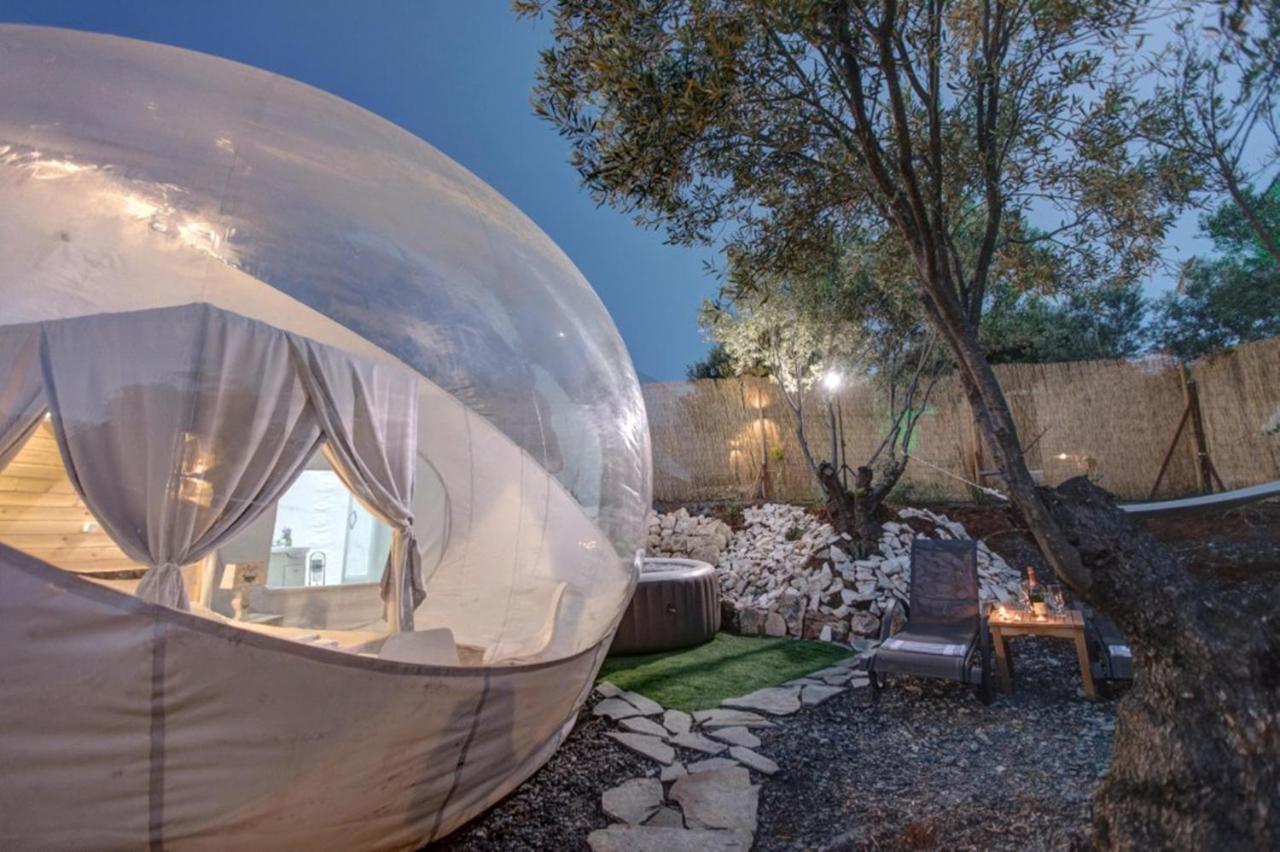 ホテル Bubble Tent ネア・ムダニア エクステリア 写真