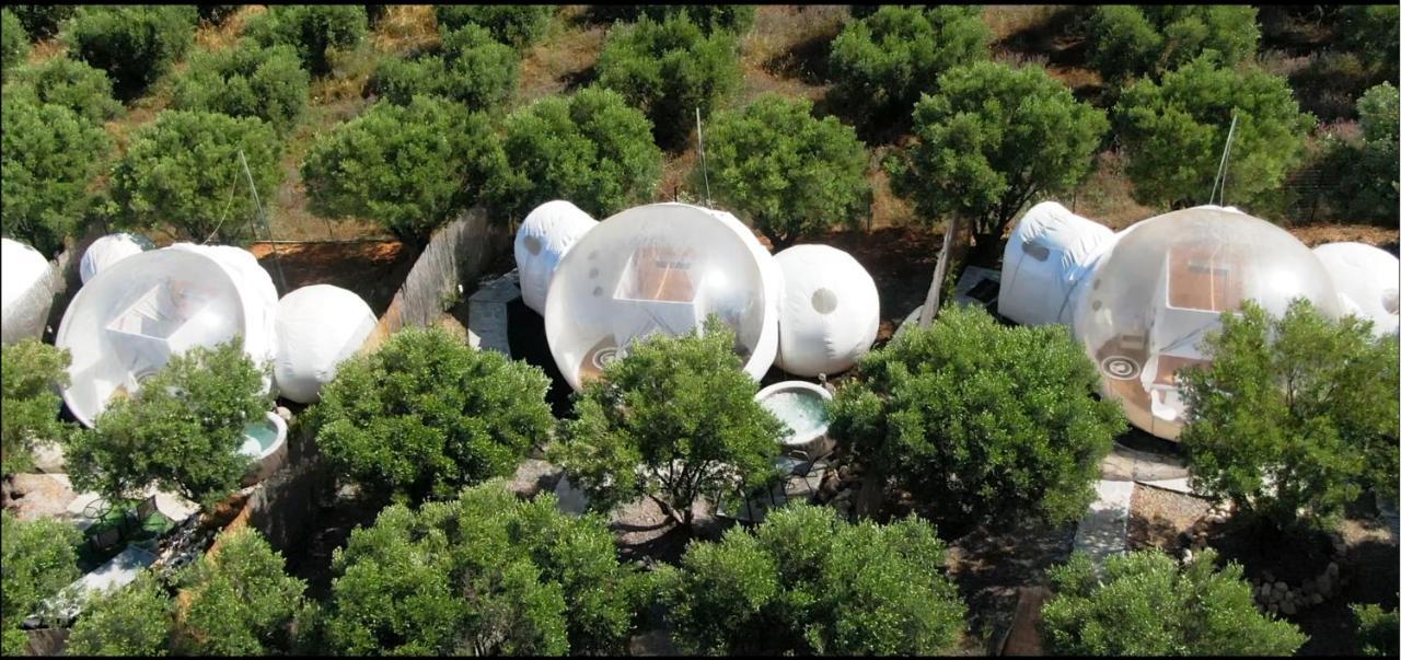 ホテル Bubble Tent ネア・ムダニア エクステリア 写真