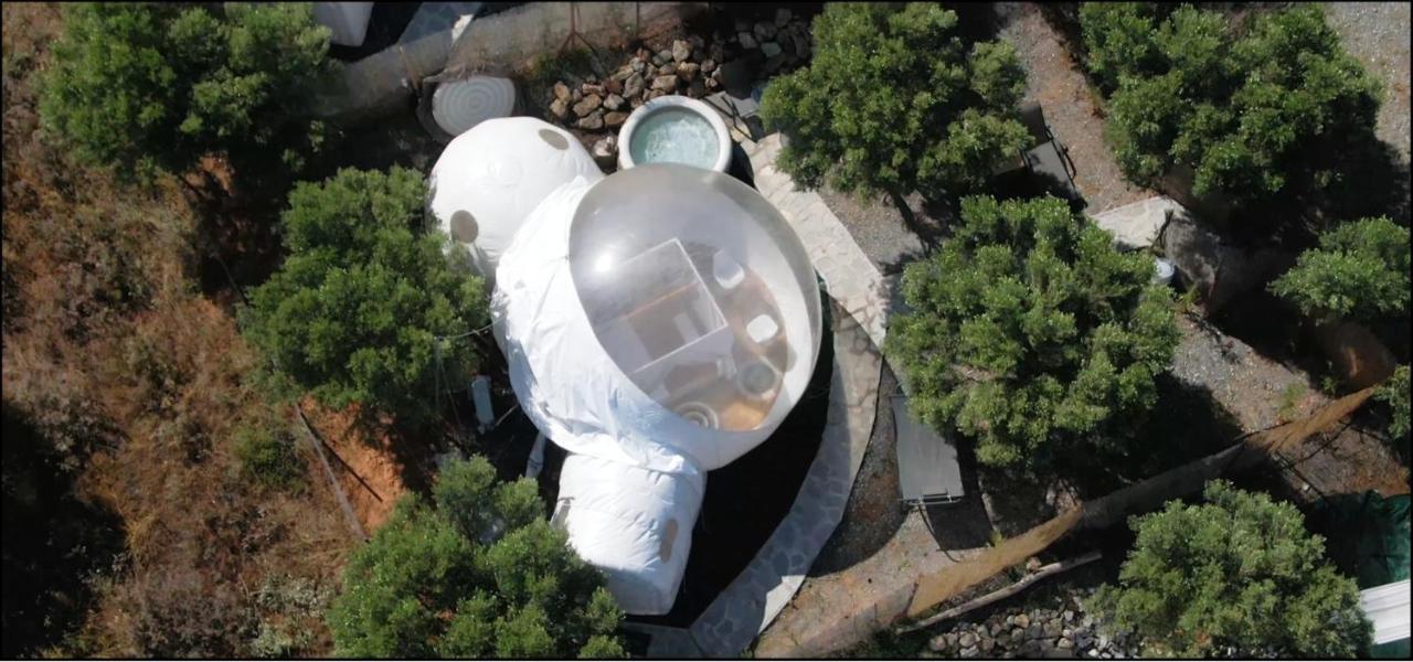 ホテル Bubble Tent ネア・ムダニア エクステリア 写真